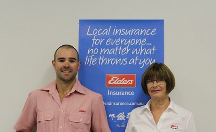 Elders insurance team members at Elders Insurance Robinvale office